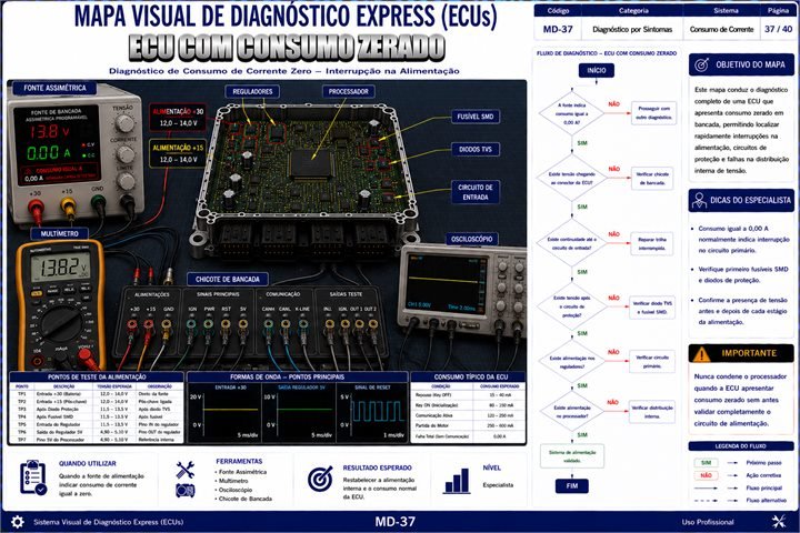 Mapa visual de diagnóstico MD-37