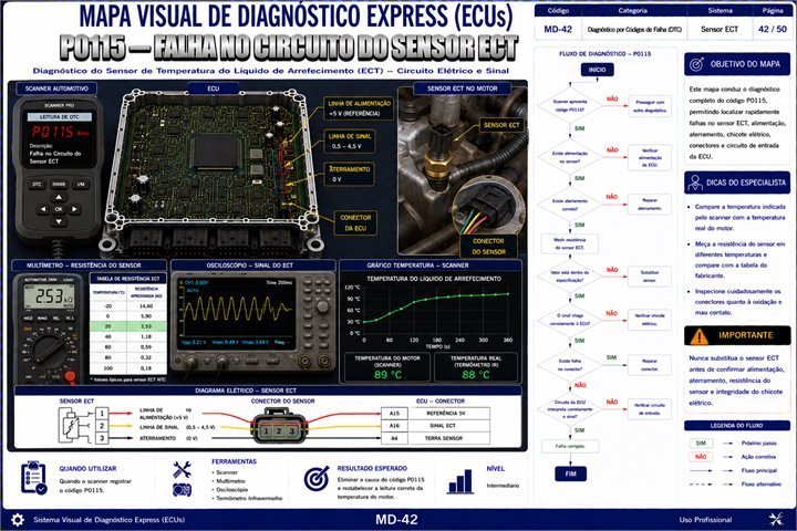 Mapa visual de diagnóstico MD-42